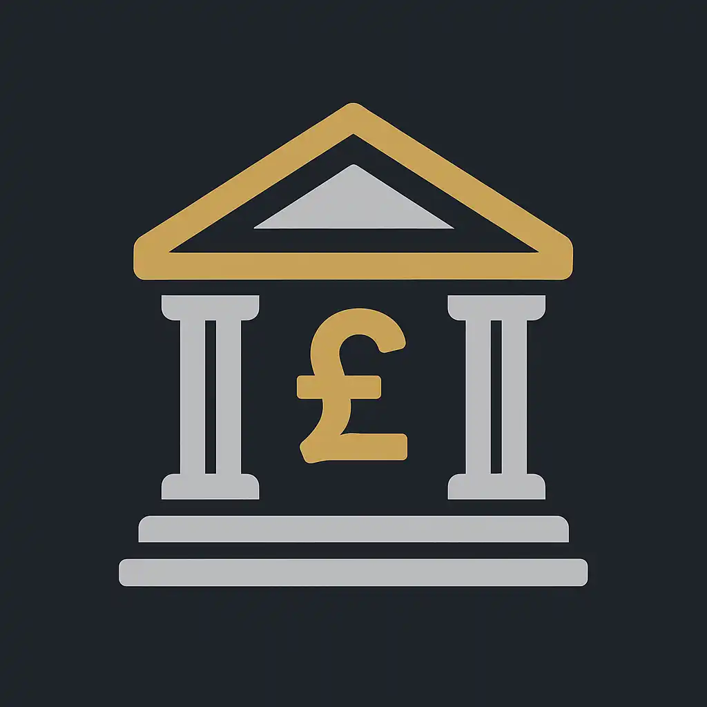 UK bank transfer icon